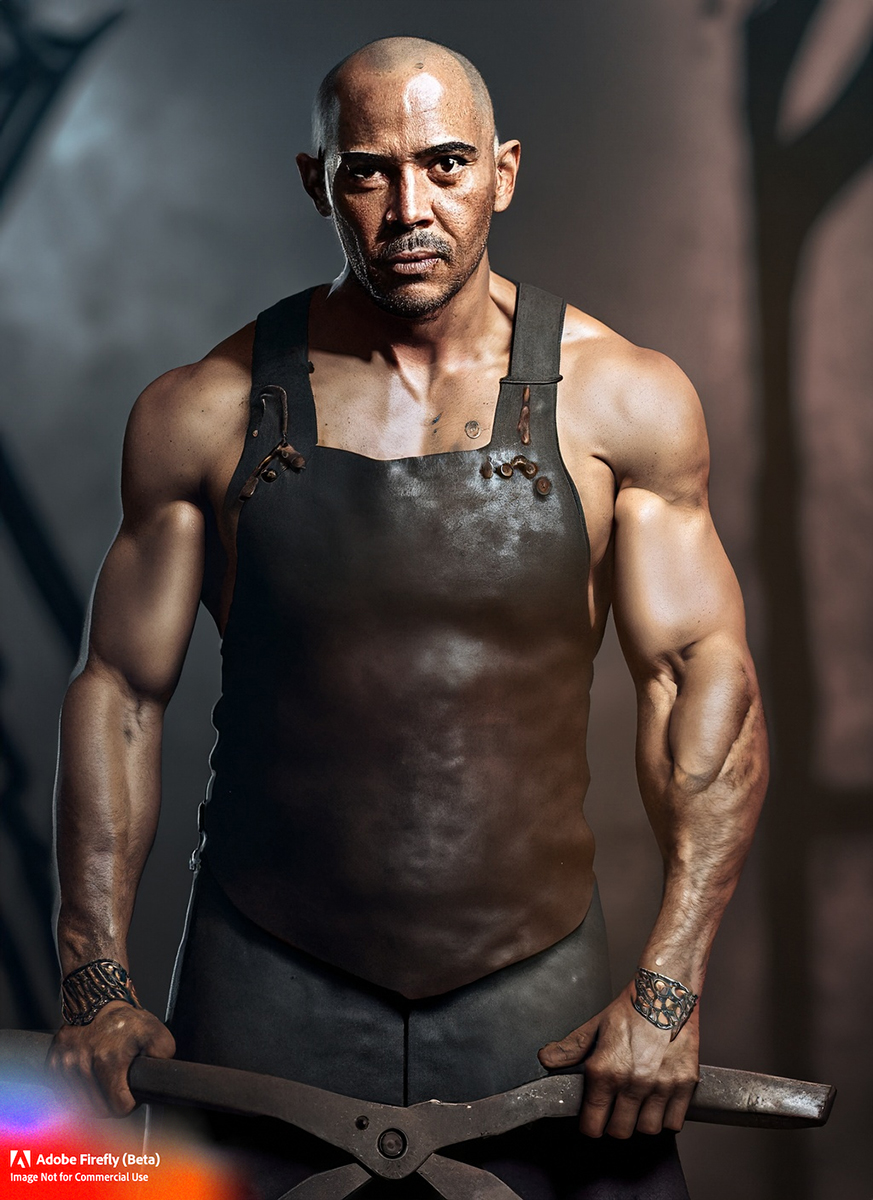 The Blacksmith by Paul Hoffman (Group )